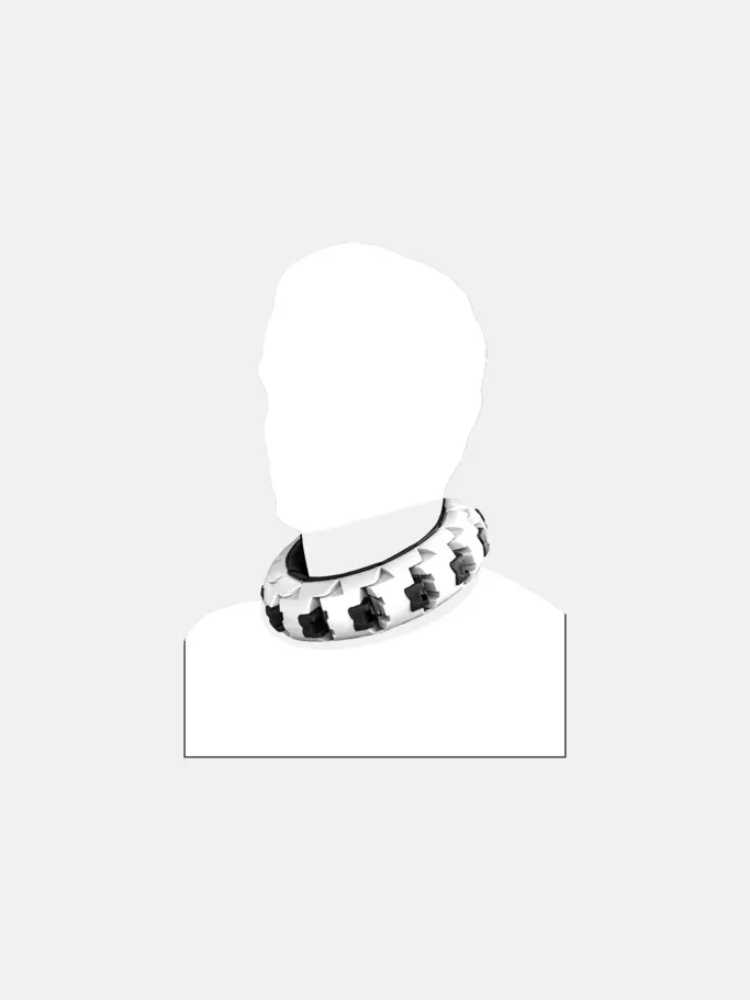 , voir image en taille réelle de la vue frontale de Product detail - Collar - Silicone Strap