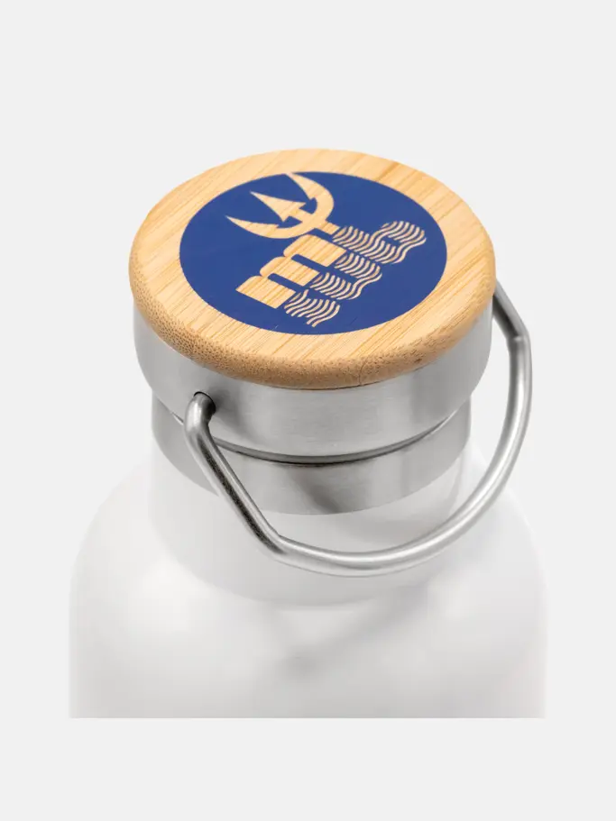 Sale, voir image en taille réelle de la vue frontale de Product detail - Water Bottle Mares Sub white