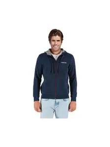 Display front view 1 of Product detail - Hooded Sweater navy