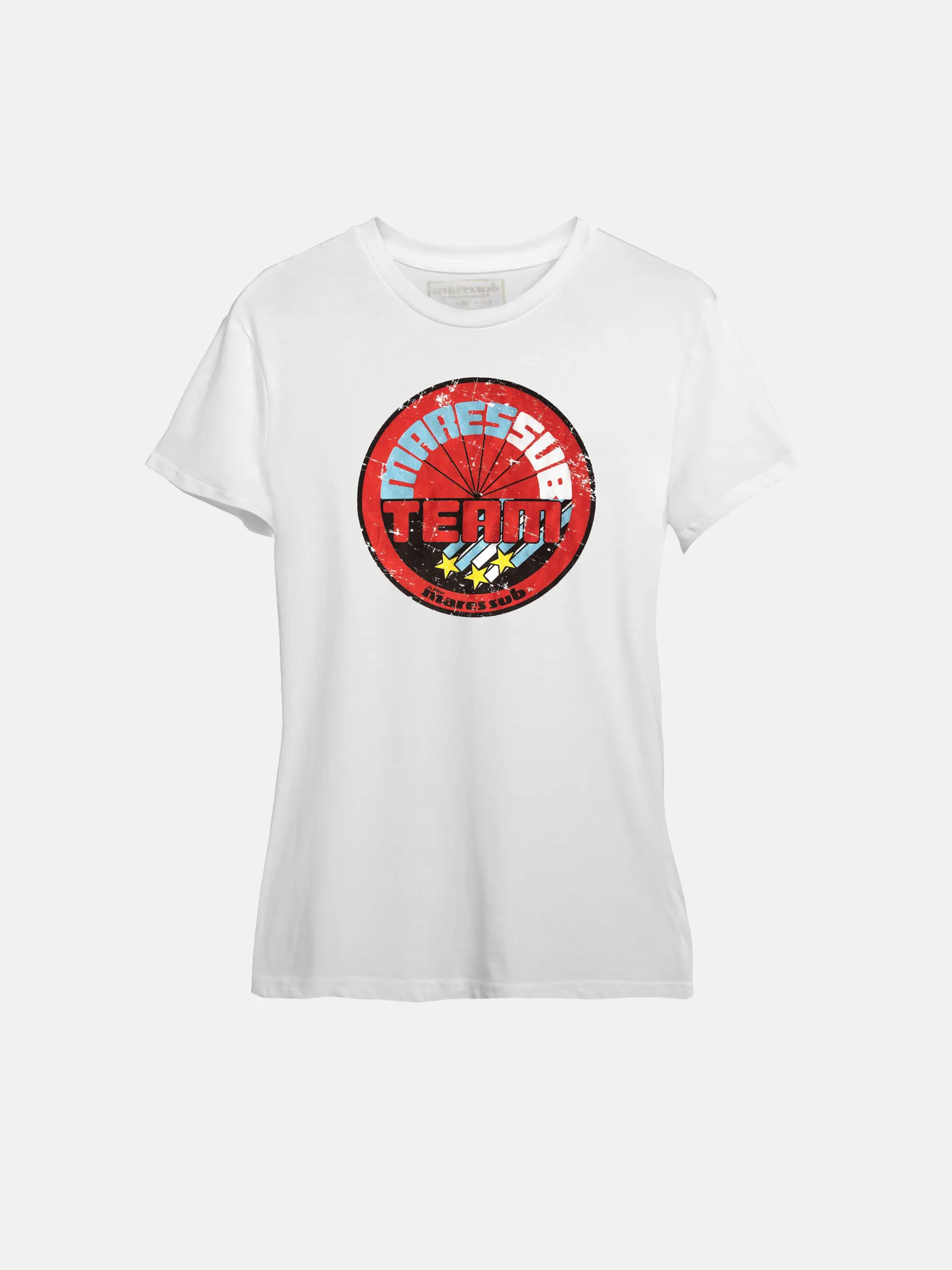 Sale, view full size image of Front view of Product detail - T-shirt Mares Team Women white