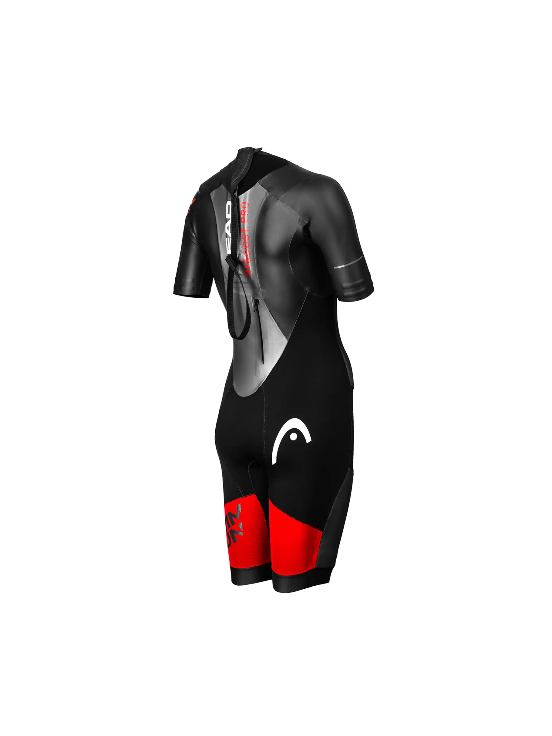 Sale,Clearance, view full size image of Front view of Product detail - SWIMRUN MYBOOST PRO - Womens black/silver