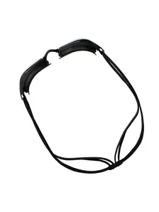 Display front view 4 of Product detail - Fusion Air Swimming Goggles Black/Black - Tint Smoke Lens