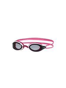 Display front view 1 of Product detail - Fusion Air Swimming Goggles Pink/White - Tinted Smoke Lens