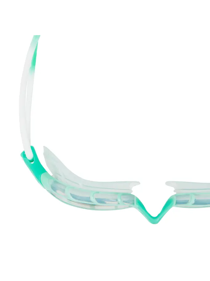 , view full size image of Front view of Product detail - Predator Goggles Tinted Smoke Lens Green/Clear - Tinted Smoke Lens