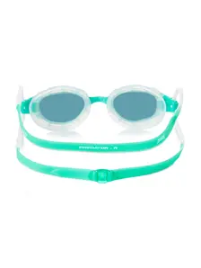 Display front view 4 of Product detail - Predator Swimming Goggles - Tinted Smoke Lens Green/Clear - Tinted Smoke Lens