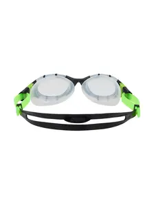 Display front view 4 of Product detail - Predator Flex Swimming Goggles Black/Green - Clear Lens