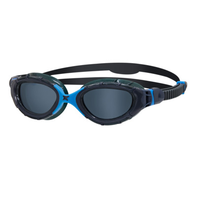 Product detail - Predator Flex Goggles Grey/Blue - Tinted Smoke Lens