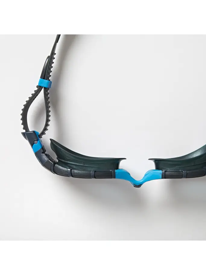 , Ver imagen de tamaño completo de Vista frontal de Product detail - Predator Flex Goggles Grey/Blue - Tinted Smoke Lens