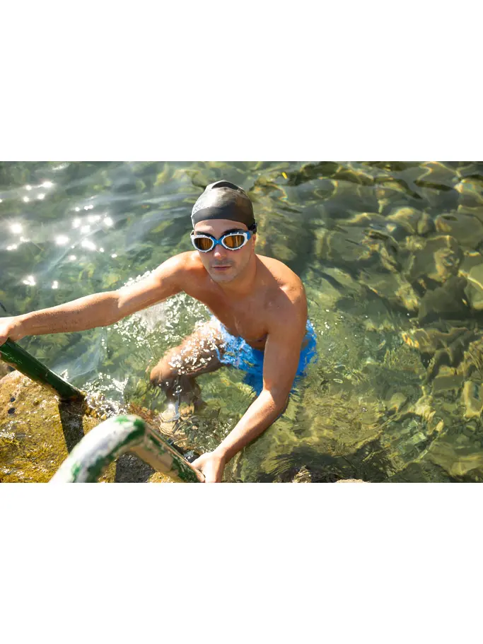 , view full size image of Front view of Product detail - Predator Flex Swimming Goggles - Polarized Ultra Lens BLGYPCP