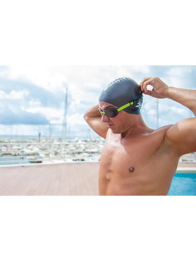 , view full size image of Front view of Product detail - Ultima Air Swimming Goggles LMBKTSM