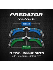 Display front view 5 of Product detail - Predator Flex Swimming Goggles - Titanium Reactor Lens BKGORTI