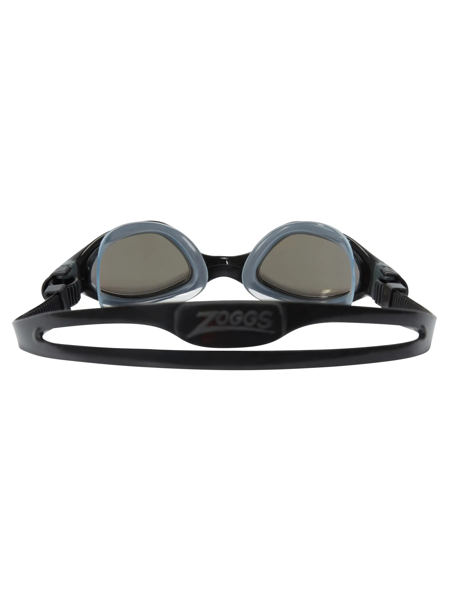 Sale, view full size image of Front view of Product detail - Tiger LSR+ Liquid Skin Race Mirror Swimming Goggles BKGYMGD