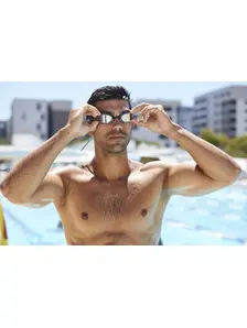 Display front view 5 of Product detail - Fusion Air Swimming Goggles - Titanium Lens BKGYMSM