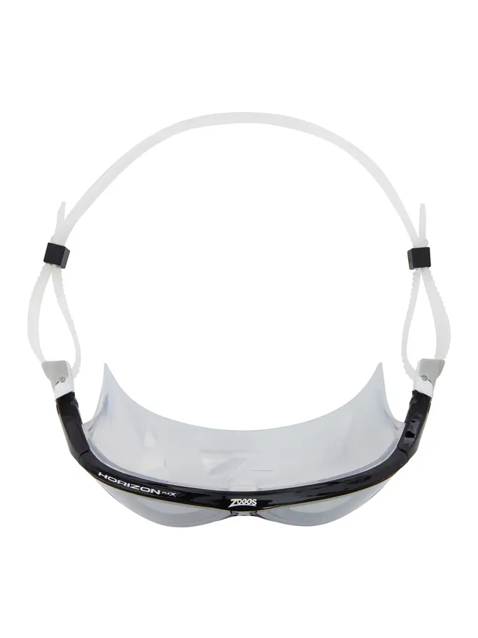 New, visualizzare l'immagine full size della vista frontale di Product detail - Horizon Flex Swimming Mask CLBKCLR