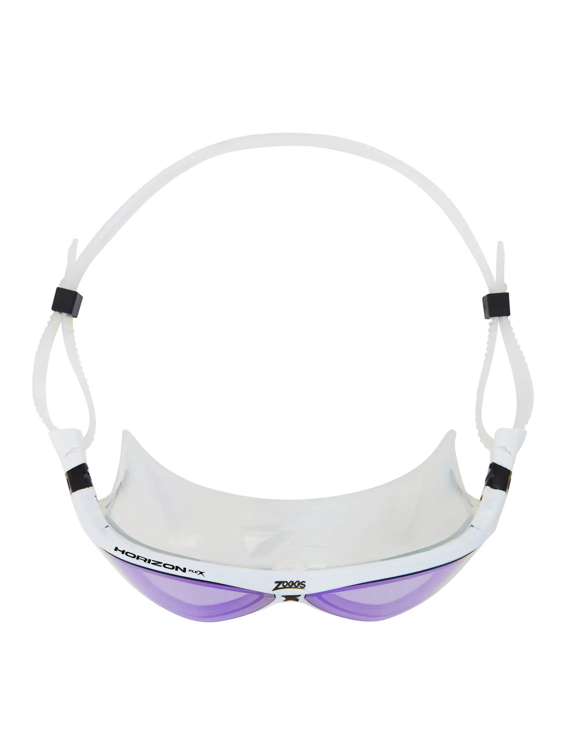 New, Ansicht Großes Bild der Vorderseite Product detail - Horizon Flex Swimming Mask - Titanium Lens CLWHMBL