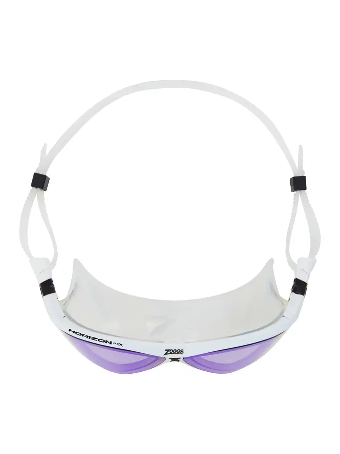 , view full size image of Front view of Product detail - Horizon Flex Swimming Mask - Titanium Lens CLWHMBL