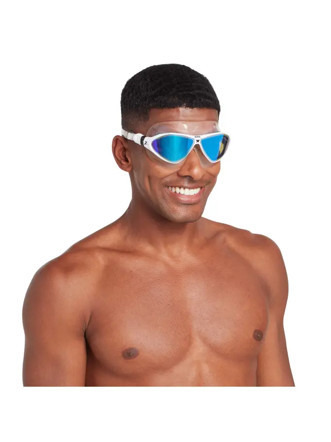 , view full size image of Front view of Product detail - Horizon Flex Swimming Mask - Titanium Lens CLWHMBL