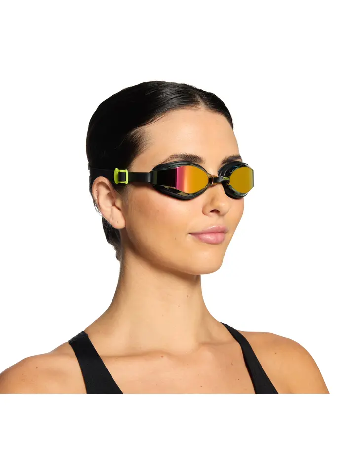 , view full size image of Front view of Product detail - Endura Max Swimming Goggles - Titanium Lens BKYLMVI