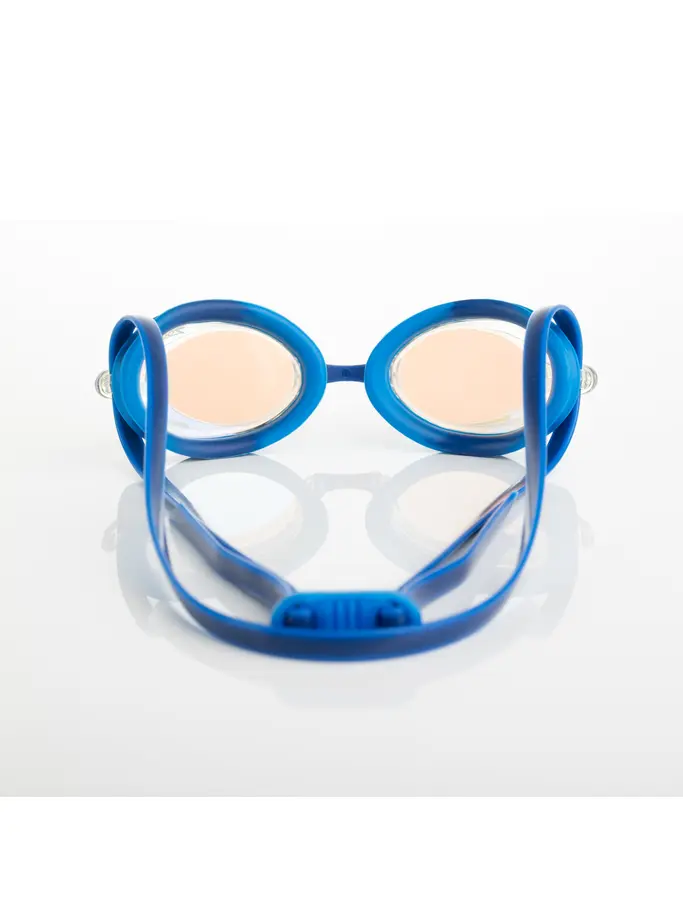 , visualizzare l'immagine full size della vista frontale di Product detail - Racer Swimming Goggles - Titanium Lens BLLBMCL