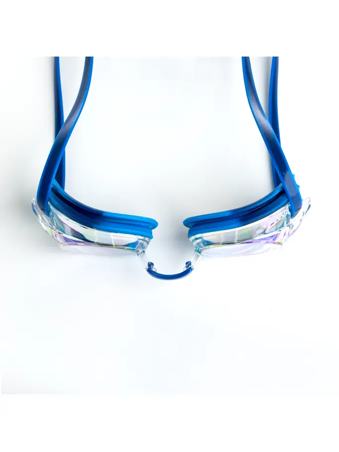 , visualizzare l'immagine full size della vista frontale di Product detail - Racer Swimming Goggles - Titanium Lens BLLBMCL