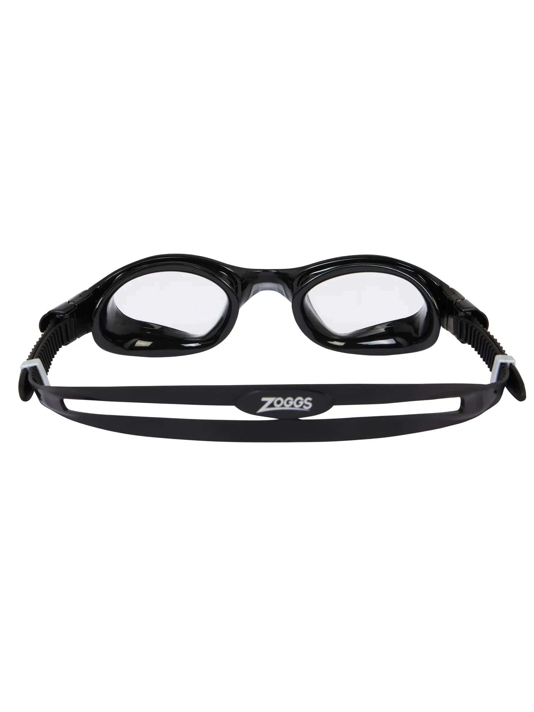 New, view full size image of Front view of Product detail - Spectra Swimming Goggles BKGYCLR