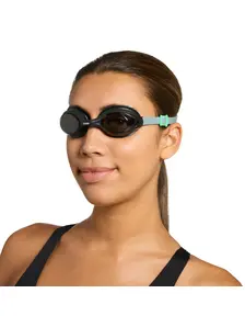 Display front view 3 of Product detail - Bondi Remix Swimming Goggles Black/Grey - Tint Smoke Lens