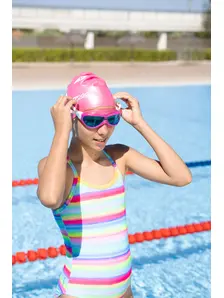 Display front view 2 of Product detail - Phantom Junior Swimming Mask PKWHTBL