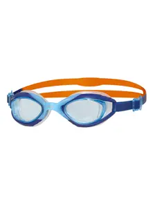 Display front view 1 of Product detail - Sonic Air 2.0 Junior Swimming Goggles Blue/Orange - Tinted Blue Lens
