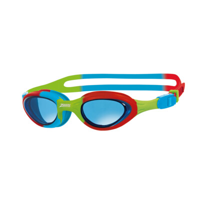 Product detail - Super Seal Junior Goggles Red/Blue - Tinted Blue Lens