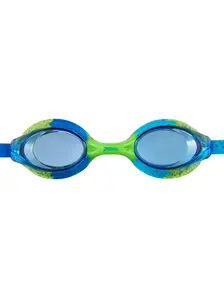 Display front view 2 of Product detail - Bondi Remix Junior Swimming Goggles Blue/Green - Tinted Blue Lens