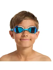 Display front view 2 of Product detail - Endura Max Titanium Junior Swimming Goggles BLWHMBL