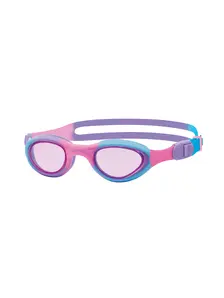 Display front view 1 of Product detail - Little Super Seal Goggles Pink/Purple - Tinted Pink Lens