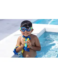 Display front view 4 of Product detail - Phantom Kids Swimming Mask BLTQCLR