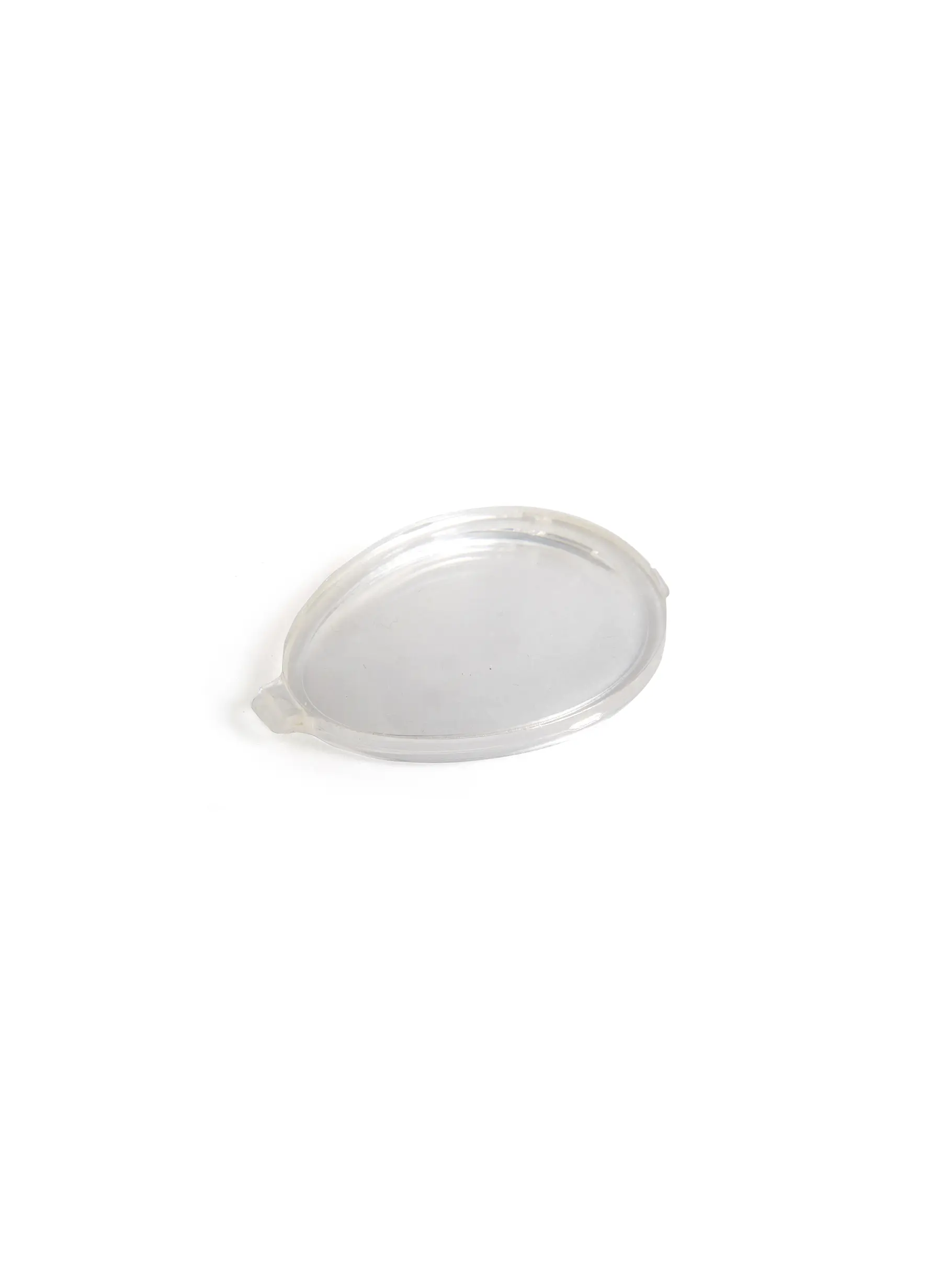New, view full size image of Front view of Product detail - Visual Aid Goggle Lens Single Unit - Clear CLR