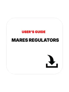 Display front view 1 of Product detail - User's Manual for Mares Regulators