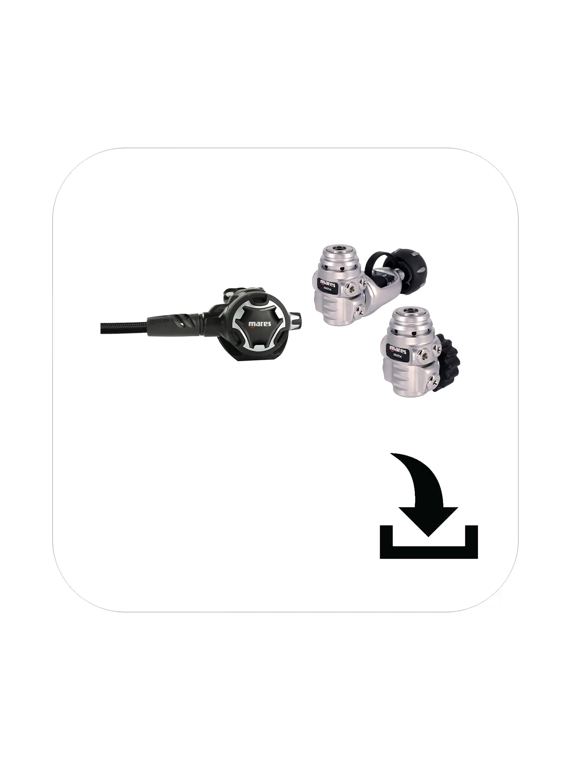 Dual Adj 62X (416263) / Dual Adj Octopus (416555) Manual | Mares