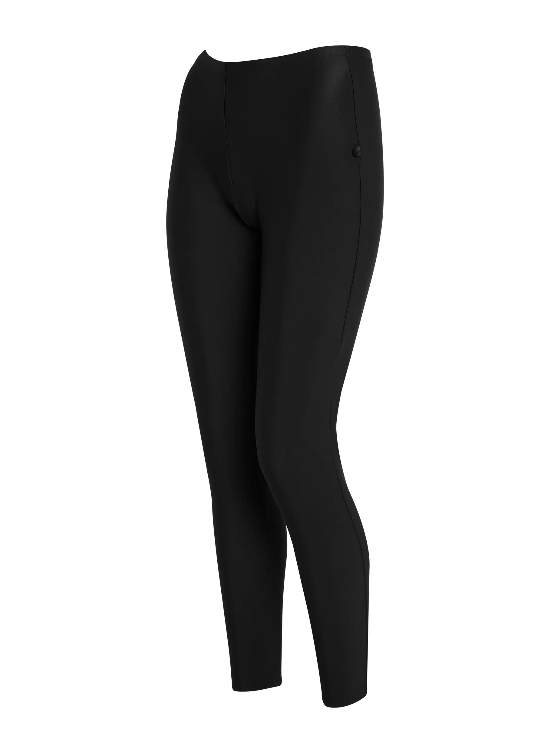 , view full size image of Front view of Product detail - Womens Meelup Three Piece Modesty Swimsuit BKGY