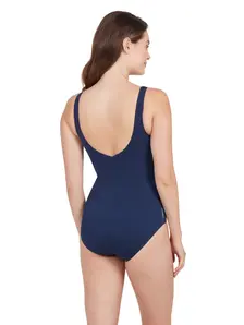 Display front view 2 of Product detail - Enigma Wrap Front One Piece Swimsuit ENI