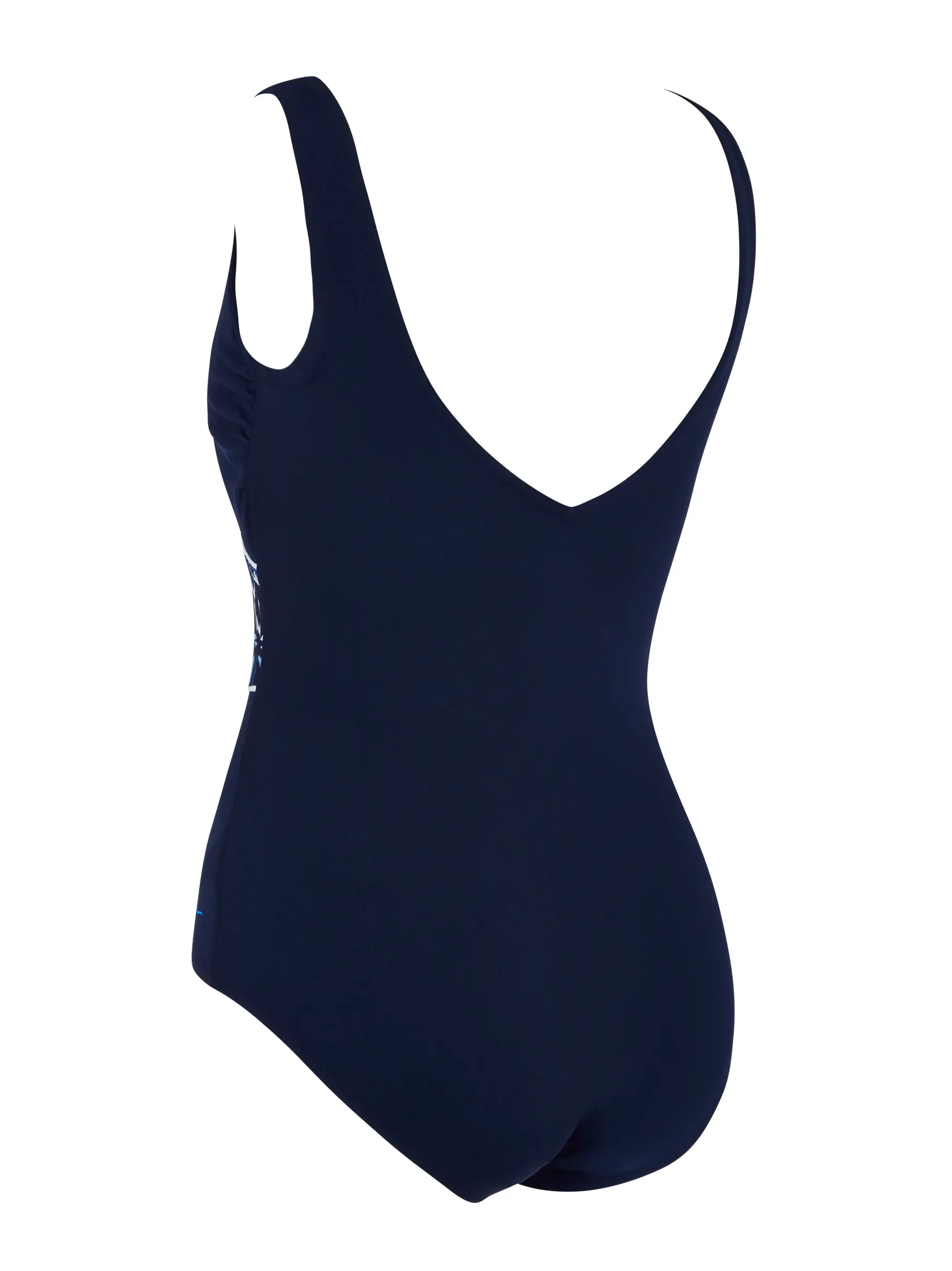 Sale, view full size image of Front view of Product detail - Sapphire Wrap Front One Piece Swimsuit SPPH