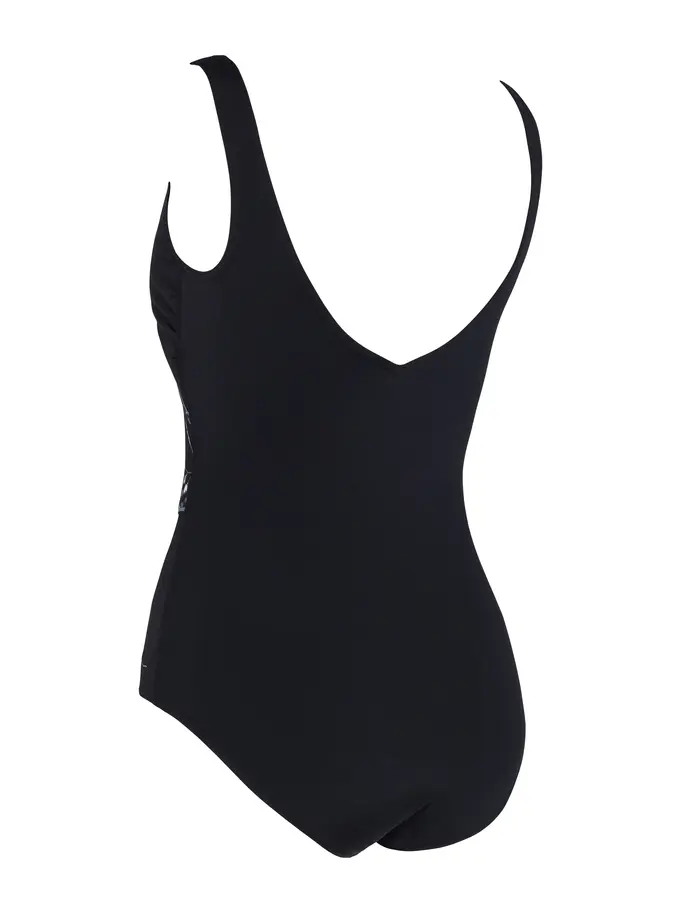 Out of Stock,Sale, voir image en taille réelle de la vue frontale de Product detail - Stellar Wrap Front One Piece Swimsuit STL