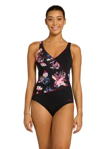 Display front view 1 of Product detail - Womens Yuma Wrap Front Swimsuit YUMA