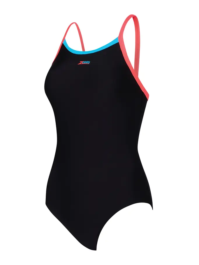Sale, view full size image of Front view of Product detail - Womens Wake Cannon Strikeback Swimsuit WAKE