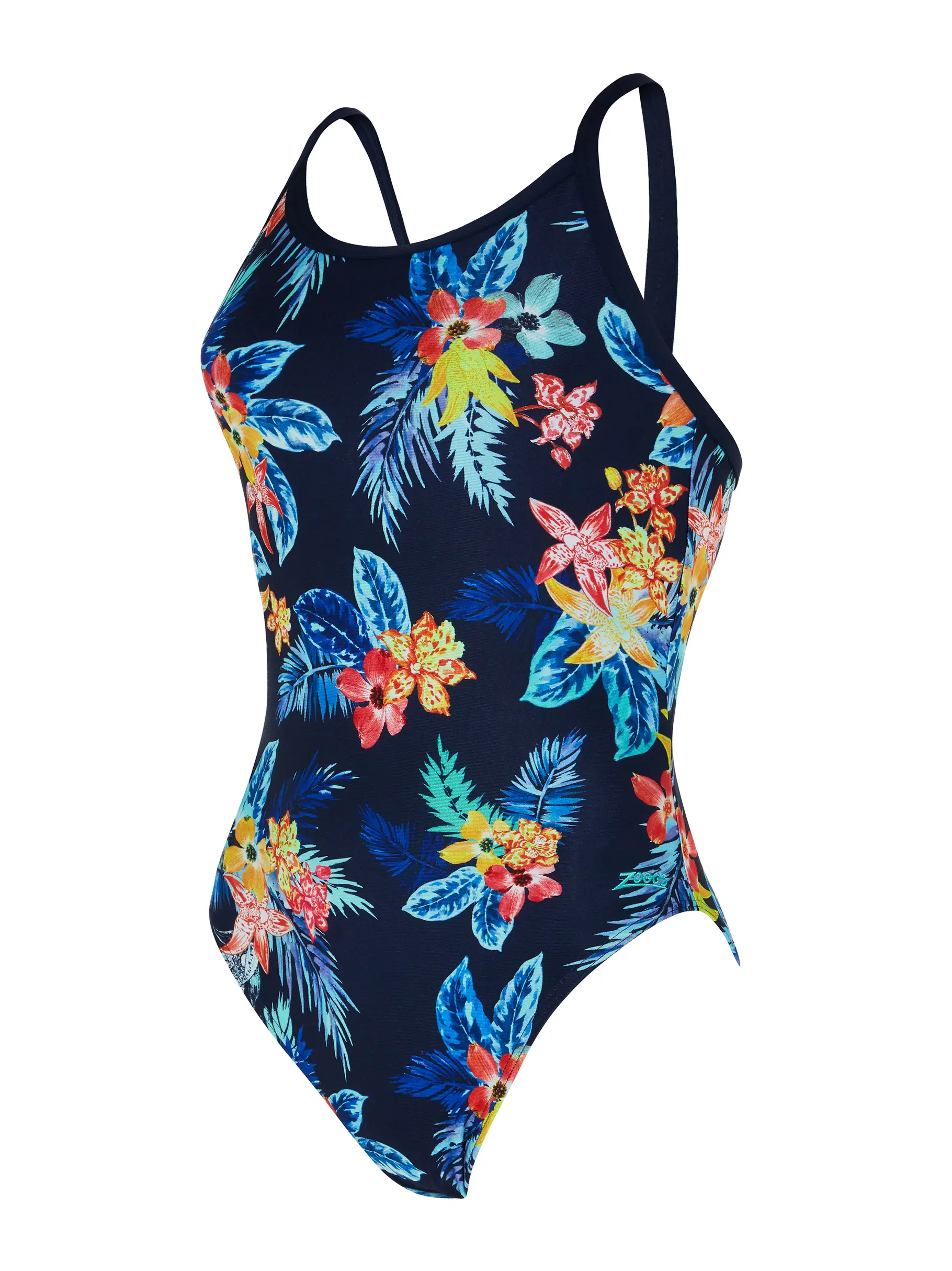 Sale,Clearance, view full size image of Front view of Product detail - Bliss Sprintback One Piece Swimsuit BLSS