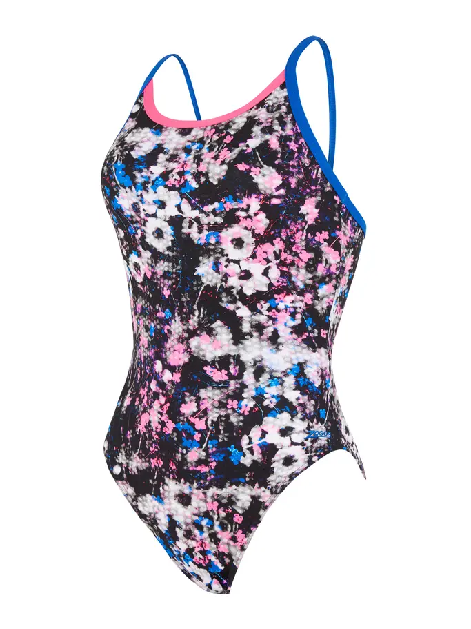 Out of Stock,Sale, visualizzare l'immagine full size della vista frontale di Product detail - Flowerbox Sprintback One Piece Swimsuit FLBX
