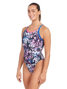 Display front view 6 of Product detail - Flowerbox Sprintback One Piece Swimsuit FLBX