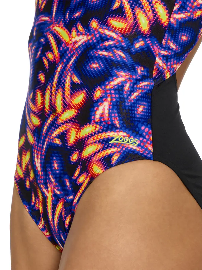Sale, view full size image of Front view of Product detail - Womens Halogen Sprintback Swimsuit HALO