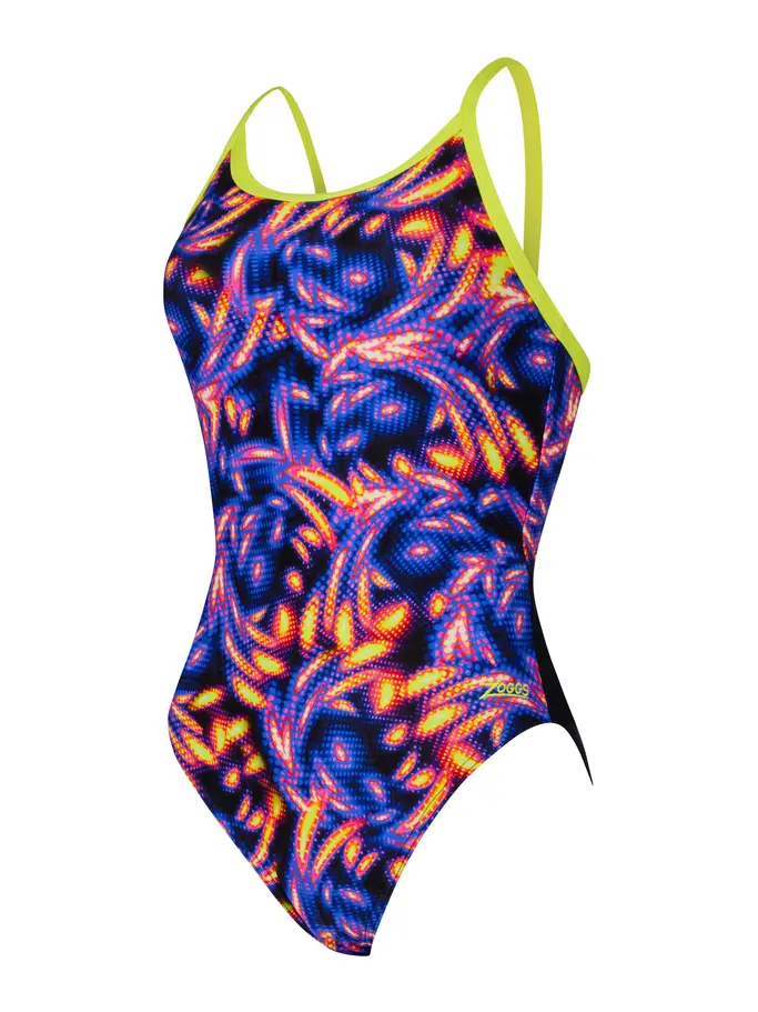 Sale, view full size image of Front view of Product detail - Womens Halogen Sprintback Swimsuit HALO