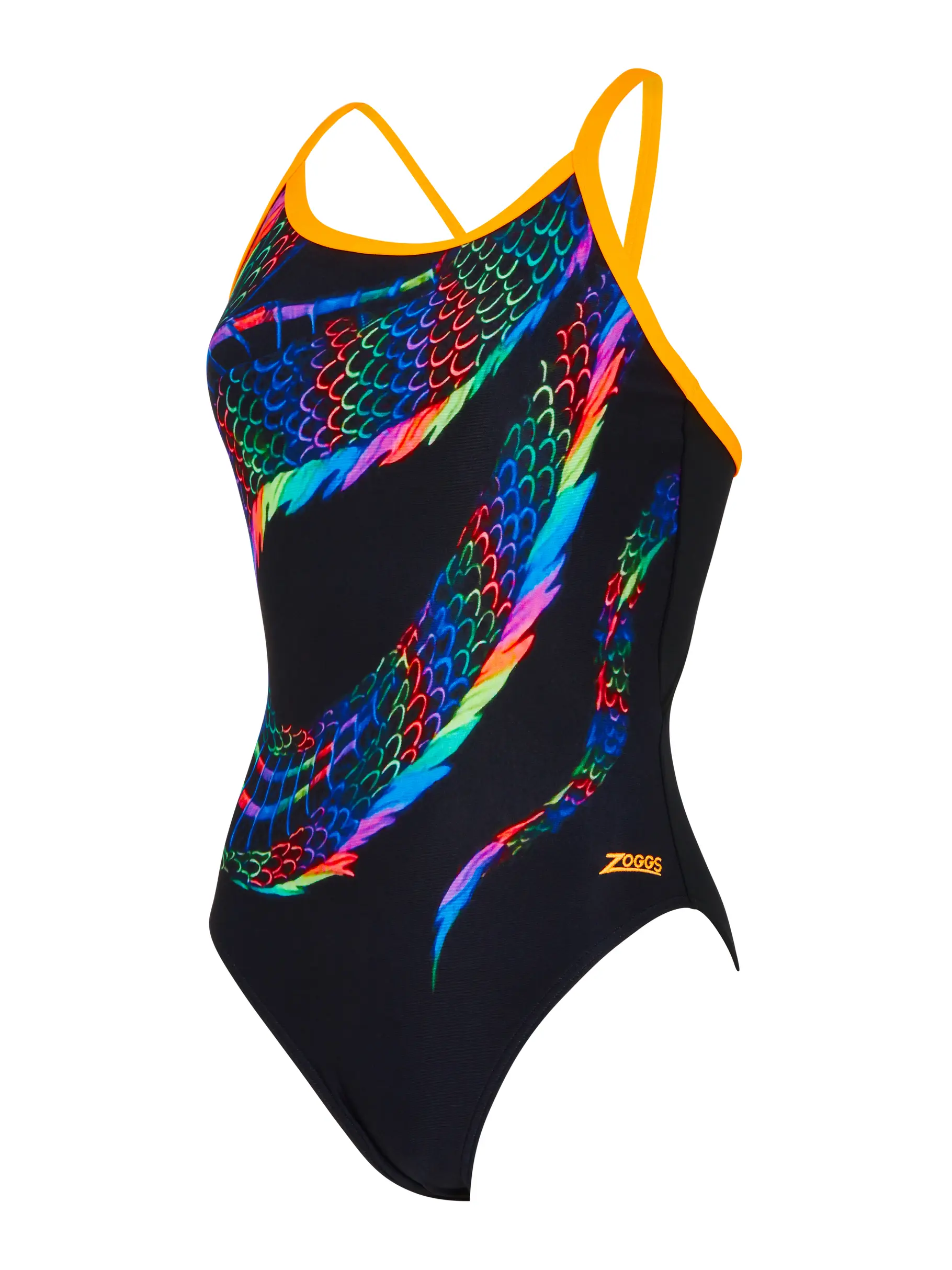 Sale,Clearance, view full size image of Front view of Product detail - Mamba Sprintback One Piece Swimsuit MAMB