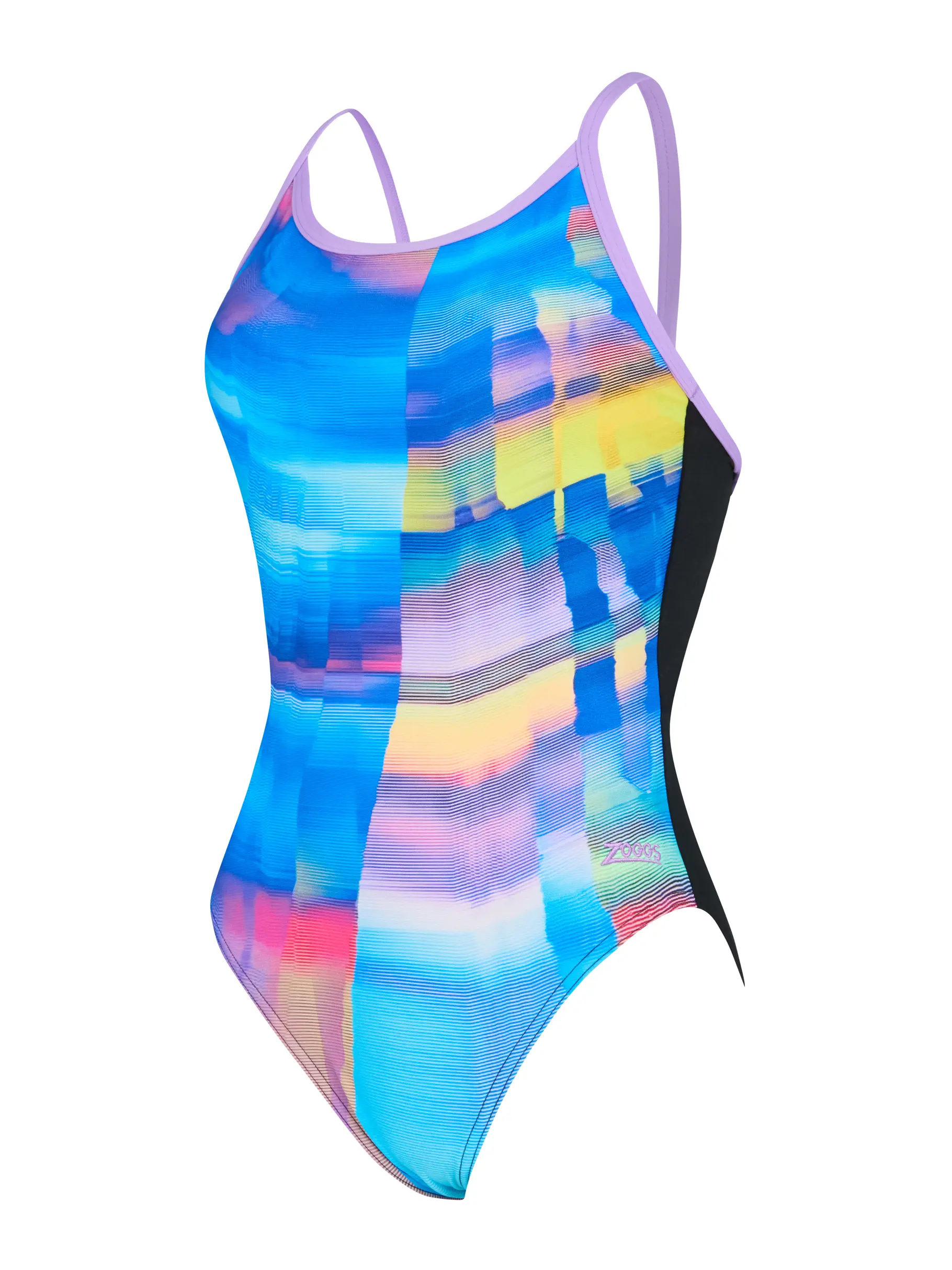 , view full size image of Front view of Product detail - Womens Quiver Sprintback One Piece Swimsuit QUIV