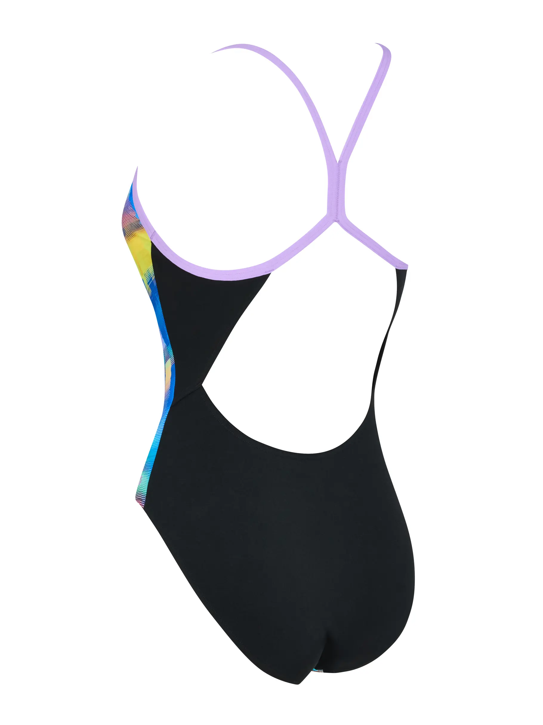 , view full size image of Front view of Product detail - Womens Quiver Sprintback One Piece Swimsuit QUIV